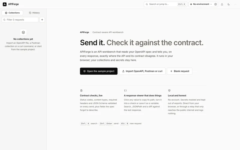 APIForge — apiforge.prabhattiwari.in